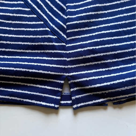 Kim Rogers Blue and White Striped Top - Picture 6 of 8